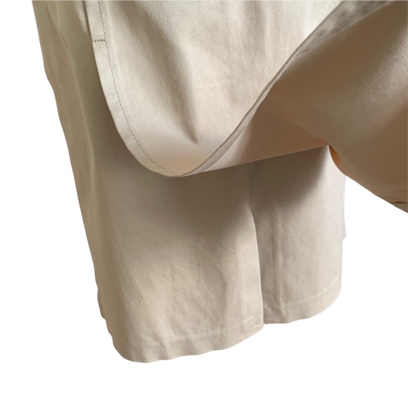 Celine Pleated Khaki Tan Cotton Blend Skirt Classic sz 36 - Picture 10 of 11